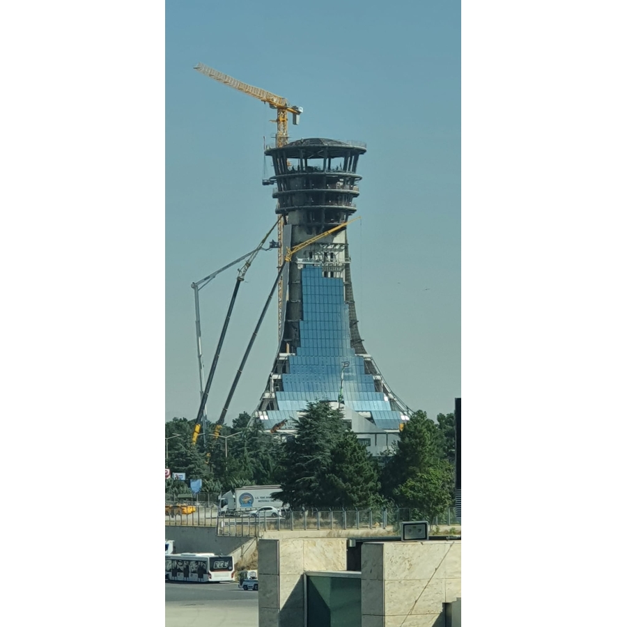 ANKARA - ESENBOGA AIRPORT HANGAR VE FLIGHT CONTROL TOWER STEEL STRUCTURE PROJECT