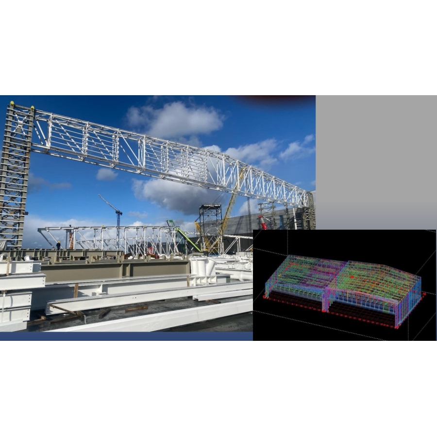 ISTANBUL AIRPORT MRO HANGARS (A+B BAYS) STEEL STRUCTURE