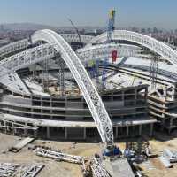 ANKARA STADIUM STRUCTURAL STEEL MANUFACTURING AND INSTALLATION