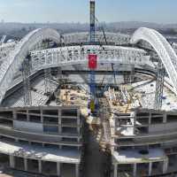 ANKARA STADIUM STRUCTURAL STEEL MANUFACTURING AND INSTALLATION