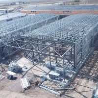 KAHRAMANMARAS HOSPITAL D BLOCK STEEL STRUCTURE PROJECT