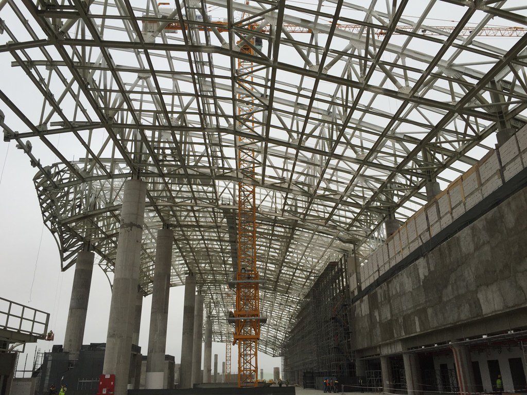 TEMSAN : Airport Terminal Buildings - Ashgabat aırport maın termınal ...